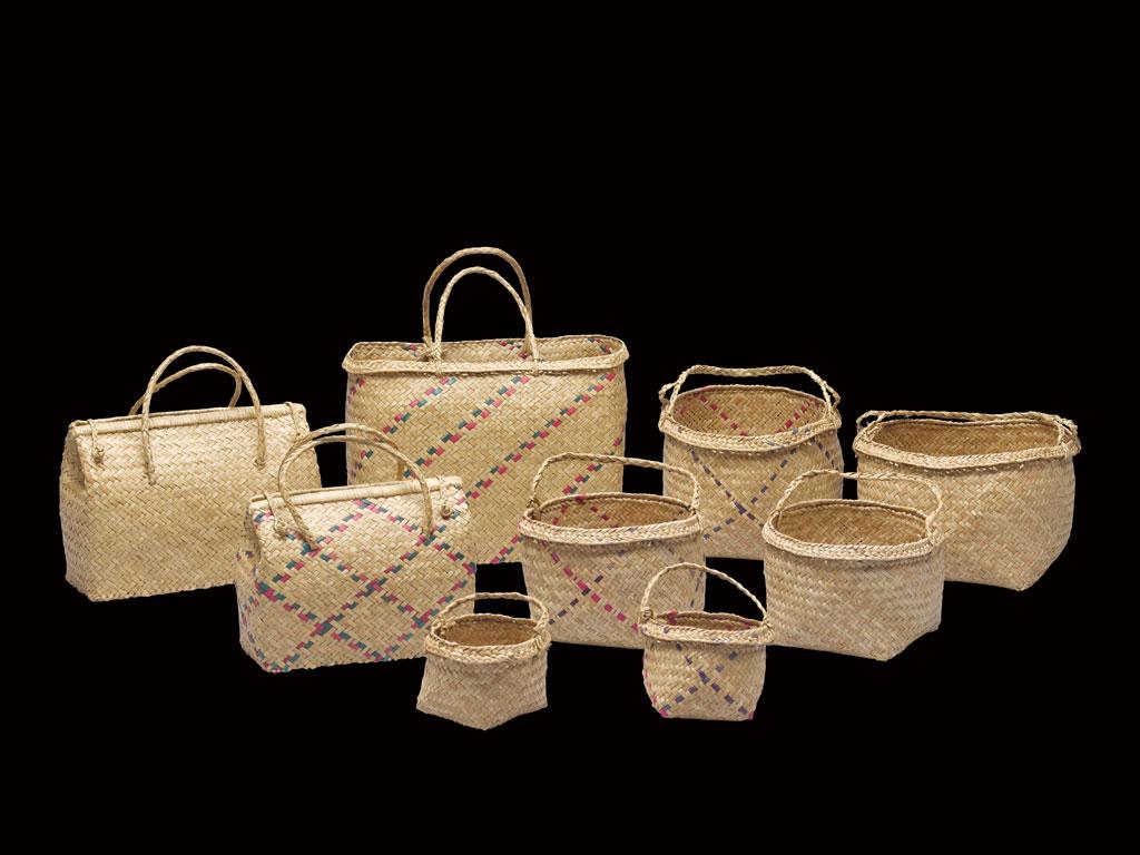 Rush Baskets， 6 photos in total