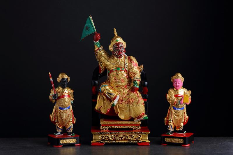 Commanding the Main Garrison-The Imperator(With Aides-de-camp)，共4張