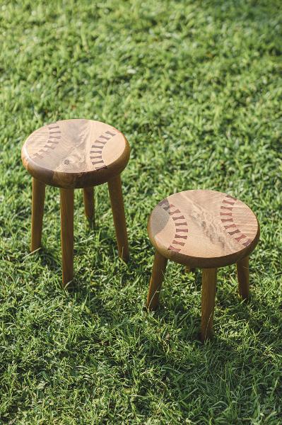 KANO棒球椅，共3張