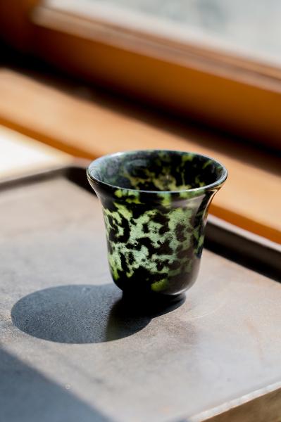 台灣墨玉小酒杯，共3張