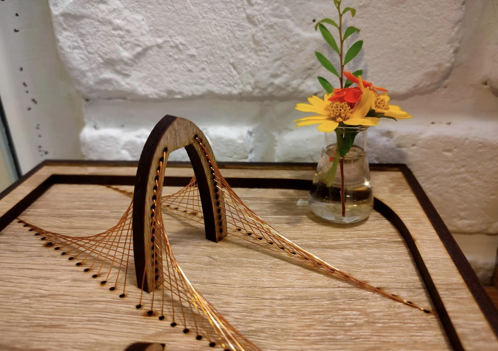 幾何編線藝術（String Art）