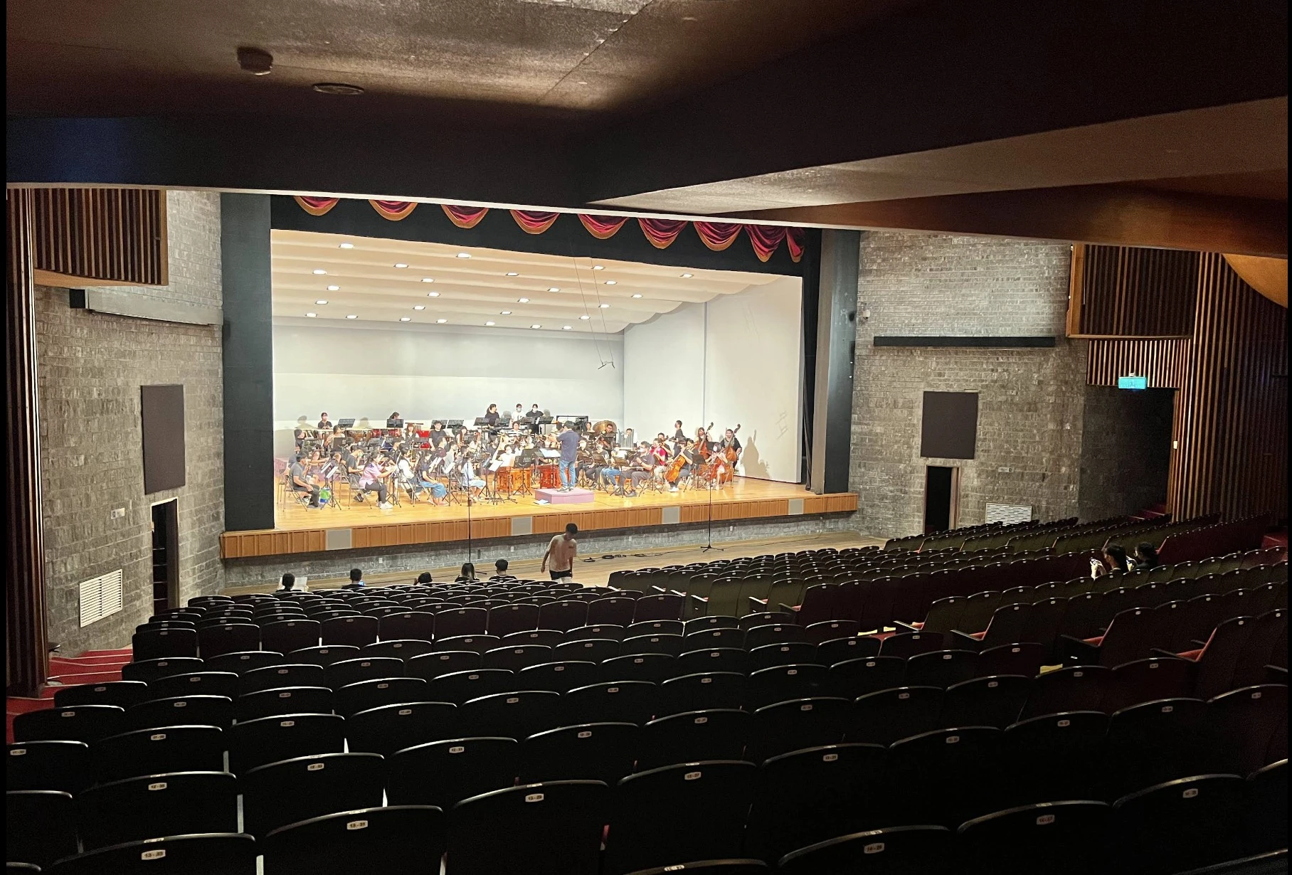 臺中市葫蘆墩文化中心演奏廳，常用於舉辦各類音樂會